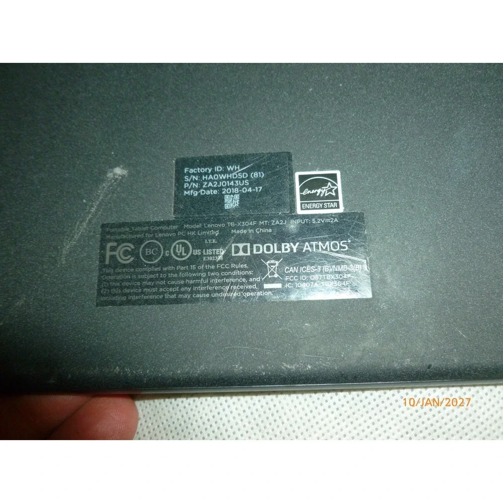 Lenovo Tab 4 10 TB-X304F 16GB Wi-Fi 10.1